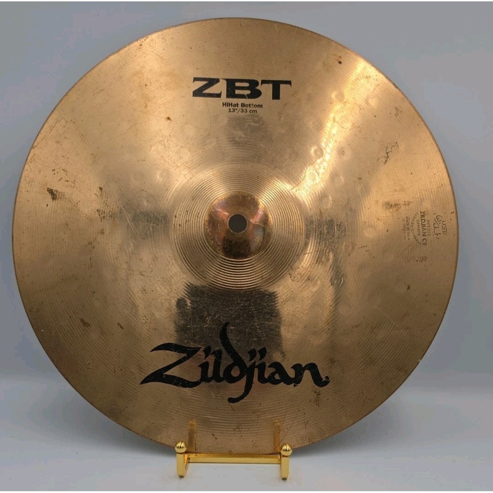 Zildjian ZBT 13" 33cm Hi-Hat Top/Bottom Cymbal Turkish Avedis USA MADE